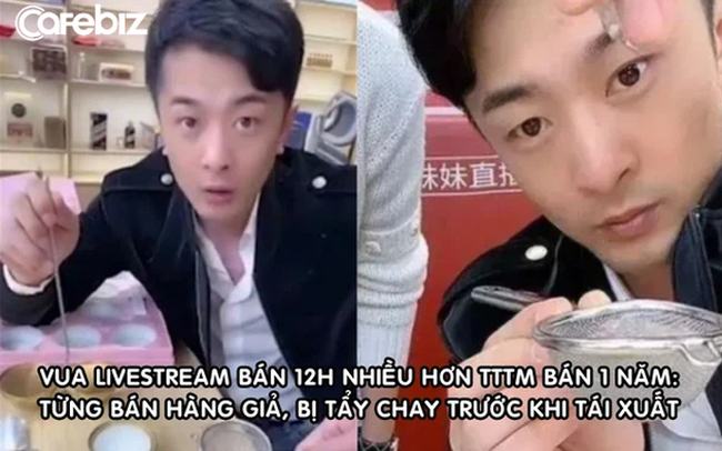 ‘Ông hoàng livestream’ Trung Quốc từng dính ‘phốt’ bán hàng giả, thách thức dư luận, bị tẩy chay trước khi tái xuất ngoạn mục