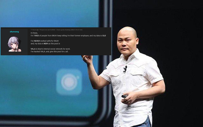 Bkav nói gì trước thông tin log chat nội bộ của công ty bị lộ?