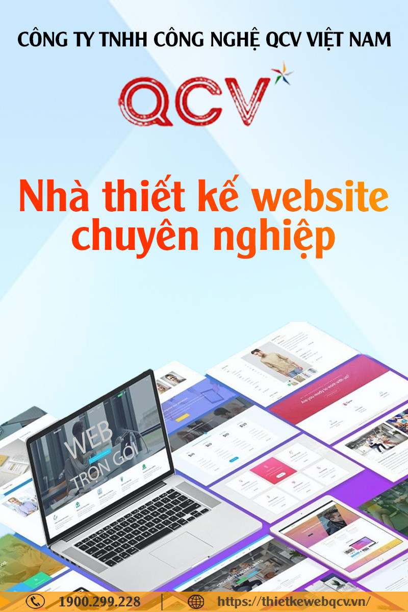 Thiết Kế Web QCV Uy Tín Chất Lượng