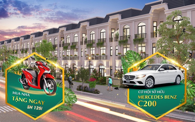 Mua nhà sang – Trúng xe xịn lên đến 1,4 tỷ đồng tại La Villa Green City Long An