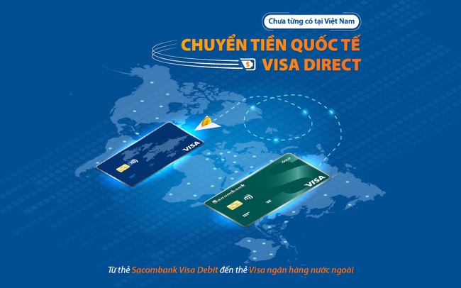 Dịch vụ chuyển tiền nhanh đến thẻ visa tại nước ngoài