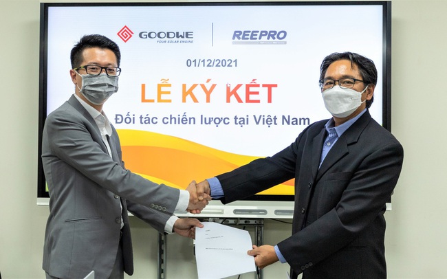 REEPRO SOLAR và GOODWE ký kết thỏa thuận hợp tác chiến lược