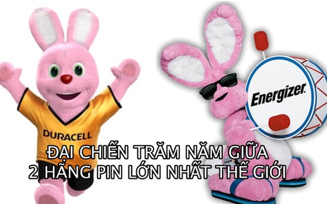 Duracell vs Energizer: Đại chiến trăm năm xoay quanh cục pin ‘con thỏ’, kiện nhau ra tòa cũng vì linh vật màu hồng