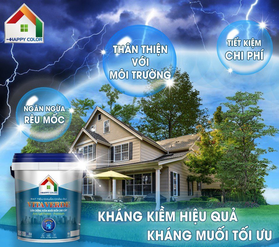 Happy Colors Group chuyên sản xuất và cung cấp các giải pháp về chống thấm và xử lí chống thấm công nghệ cao