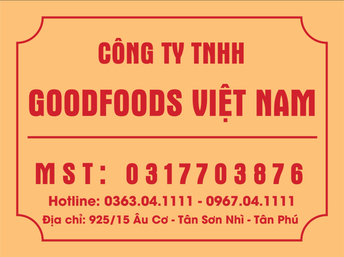 GOOD FOODS VIỆT NAM CHUYÊN CUNG CẤP YẾN CHƯNG THẢO DƯỢC – GẠO VIỆT – NÂNG TẦM VIỆT – GIÁ TRỊ BỮA CƠM VIỆT!