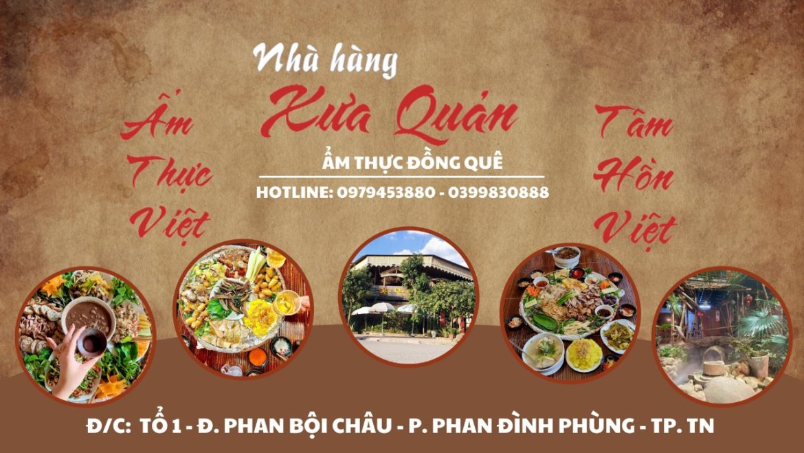 Xưa Quán Thái Nguyên: Khám phá ẩm thực đồng quê Tây Bắc tuyệt vời