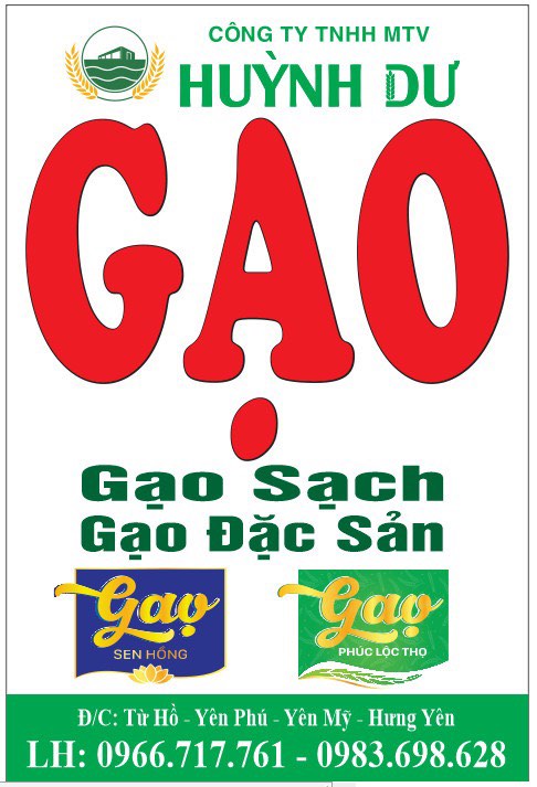 “Gạo Sạch Sen Hồng: Chất lượng vượt trội và cam kết bền vững của Công Ty Huỳnh Dư”